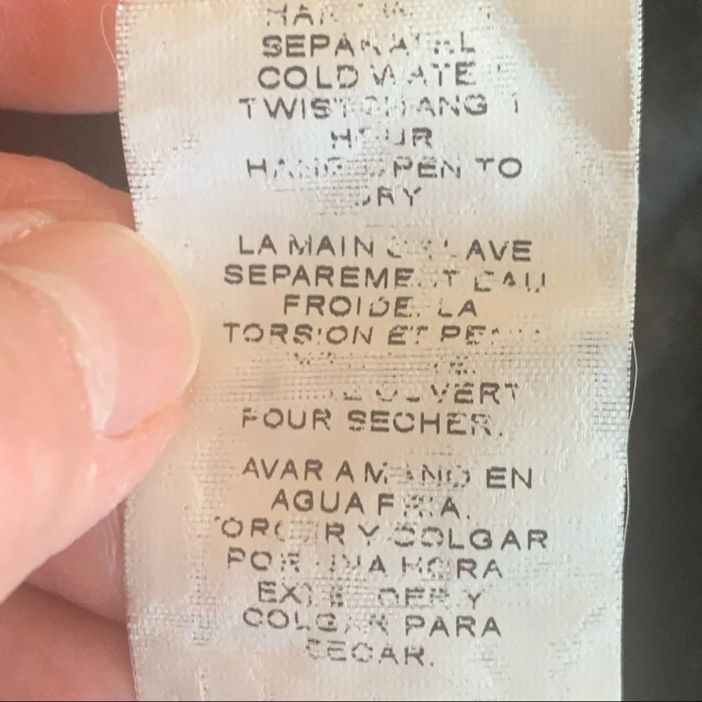 KAREN KANE Embroidered Floral Sleeveless Dress Cotton Black & Creme - Picture 14 of 15